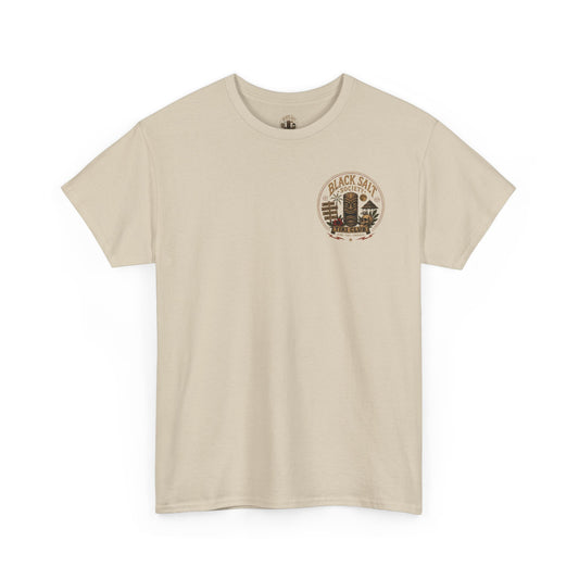 Zombie Beach Party Tee – Black Salt Tiki