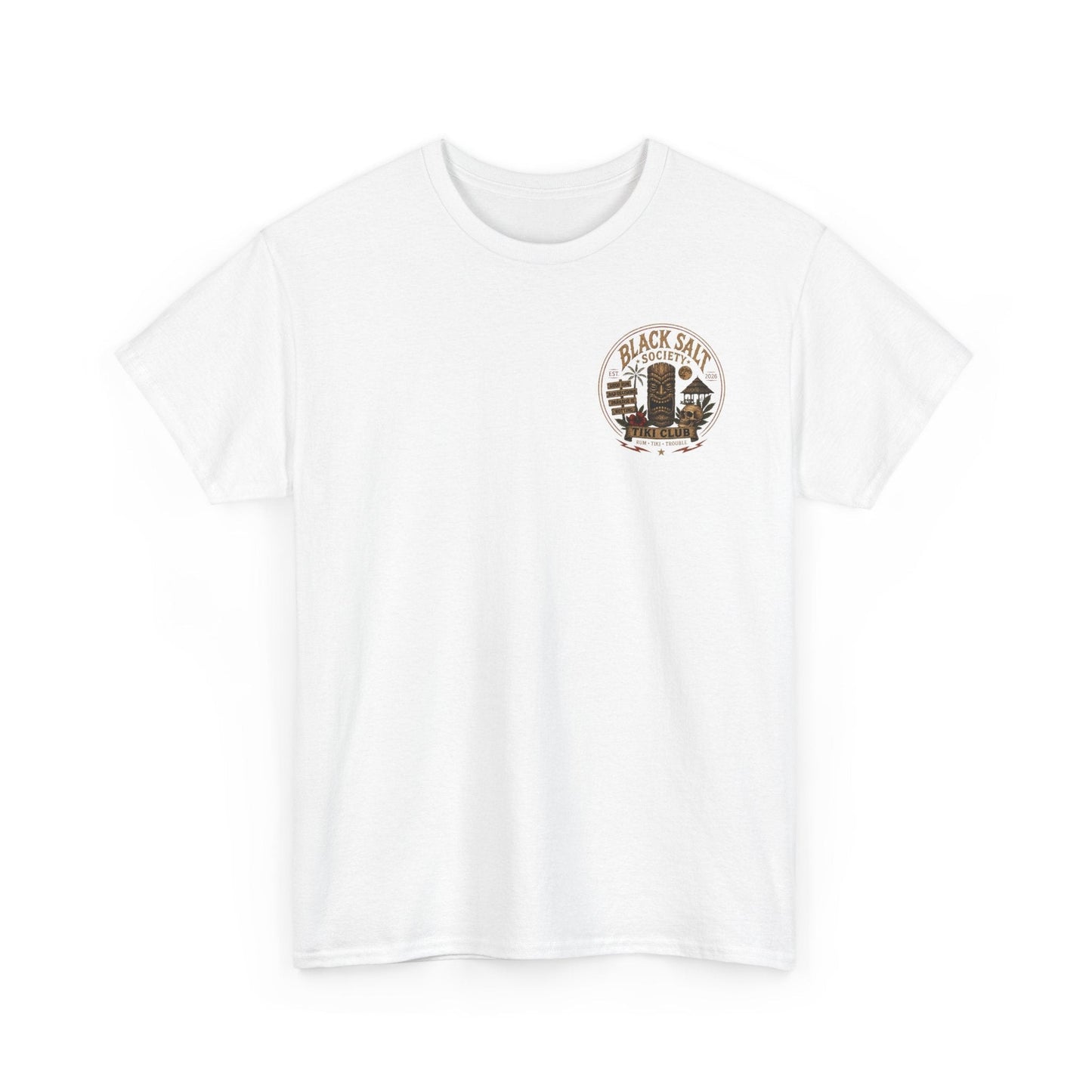 Rum & Roots T-Shirt – Black Salt Tiki