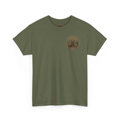 Zombie Beach Party Tee – Black Salt Tiki