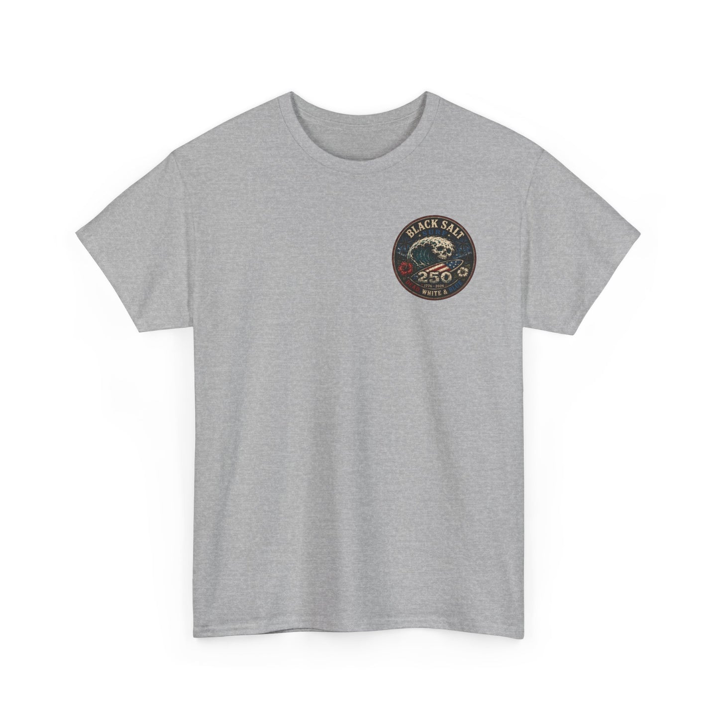 Dead, White & Blue Surf T-Shirt – Black Salt Surf
