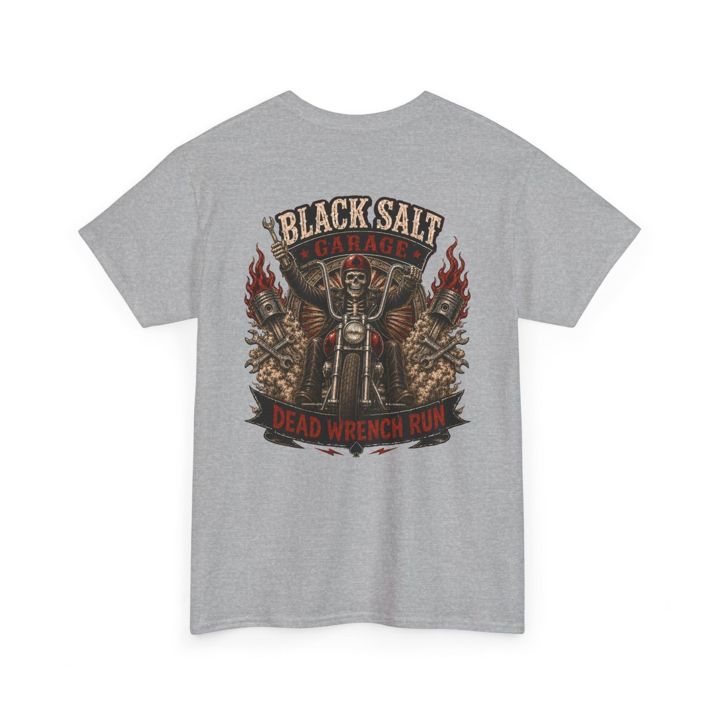 Dead Wrench Run Black Salt Garage Shirt