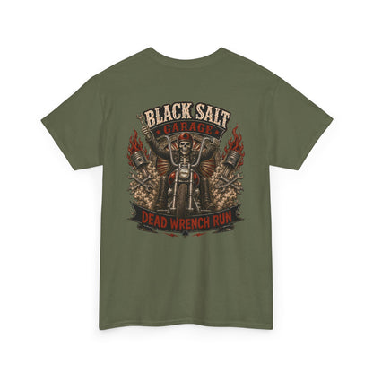 Dead Wrench Run Black Salt Garage Shirt