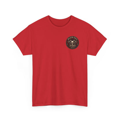 Dead, White & Blue Motorcycle Shirt – Black Salt Garage 4th of July Tee