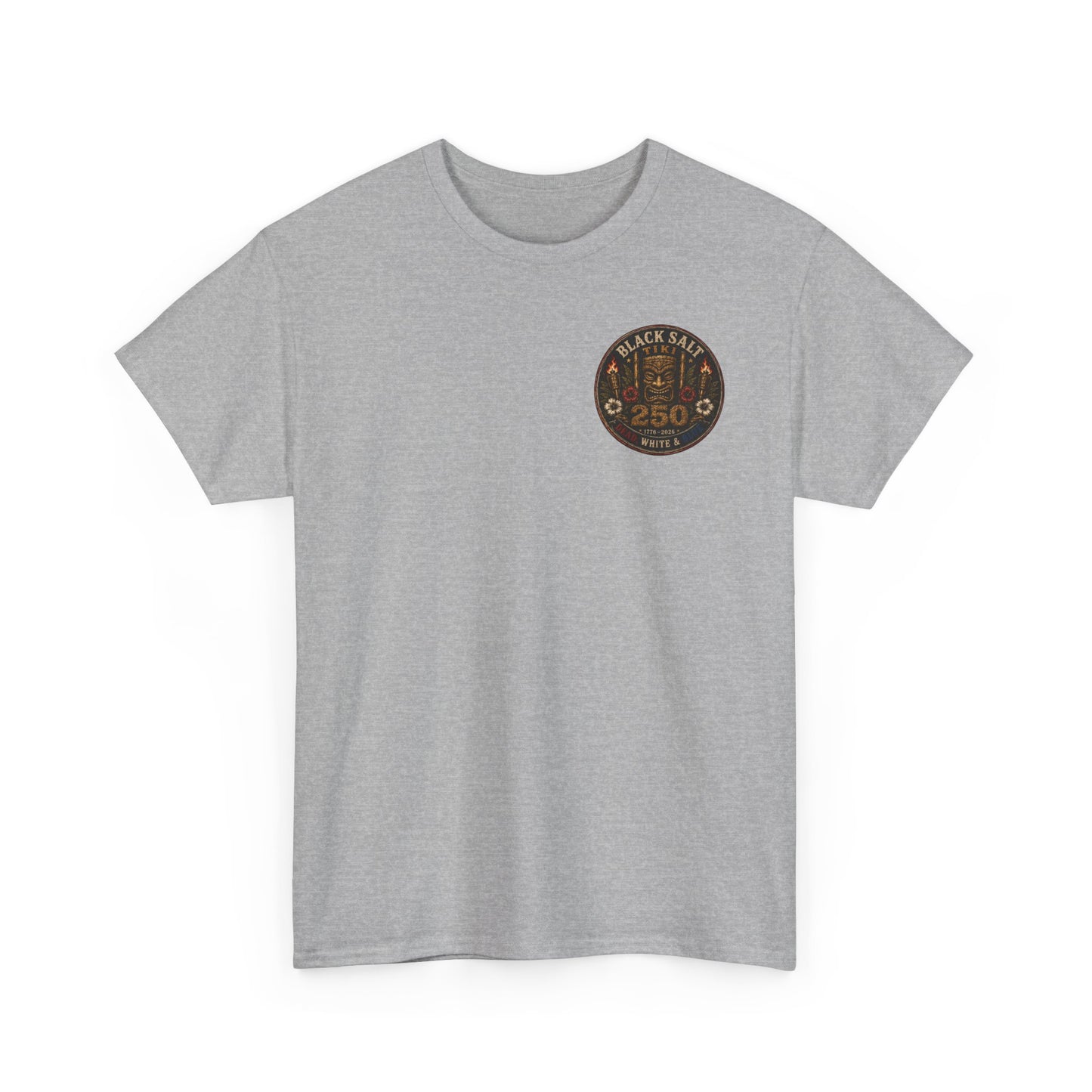 Dead, White & Blue Tiki T-Shirt – Black Salt Tiki