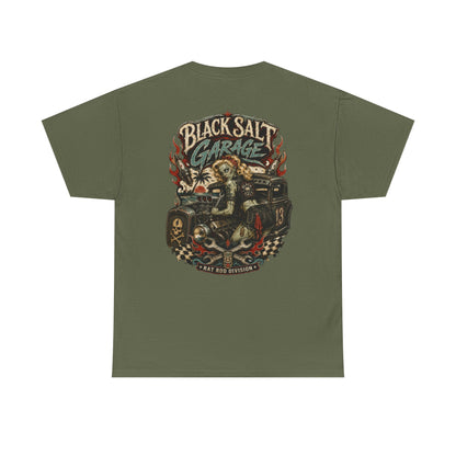Black Salt Garage Rat Rod Division Tee