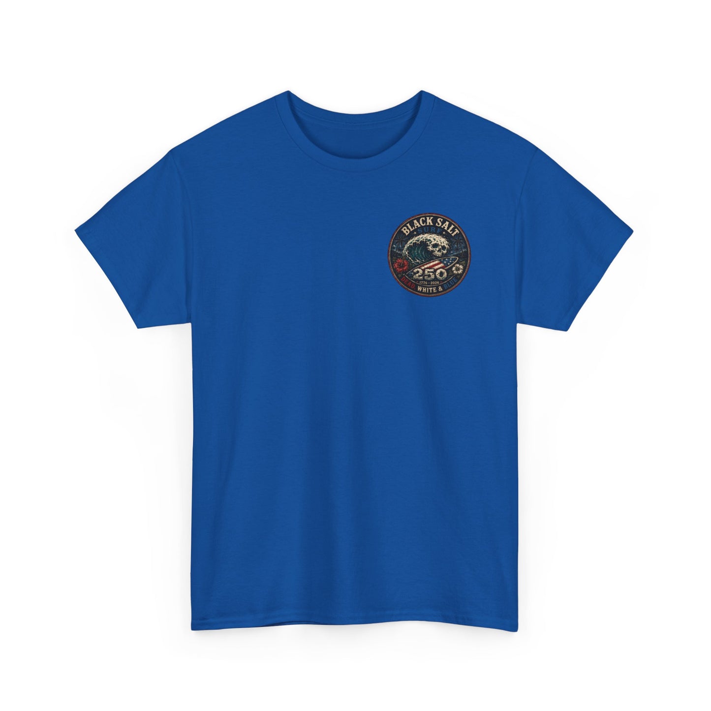 Dead, White & Blue Surf T-Shirt – Black Salt Surf