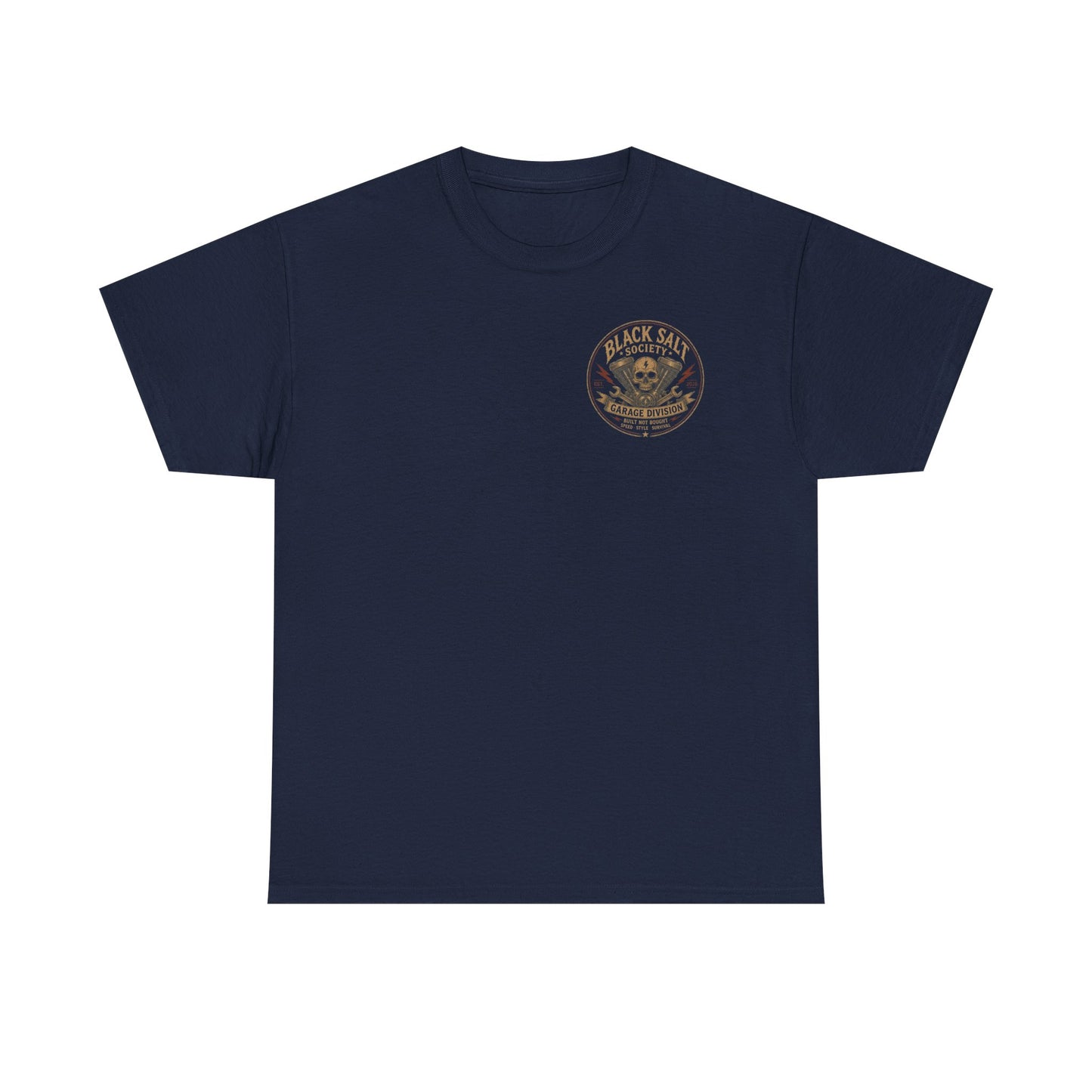 Black Salt Garage Rat Rod Division Tee