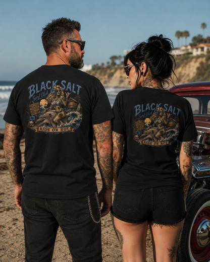 Black Salt Surf Ride or Rot Tee