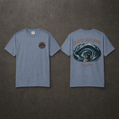Deep Water Tee — Black Salt Surf