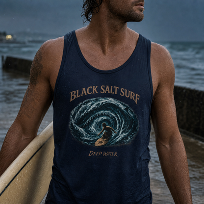 Deep Water Jersey Tank – Black Salt Surf