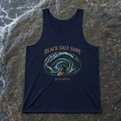 Deep Water Jersey Tank – Black Salt Surf