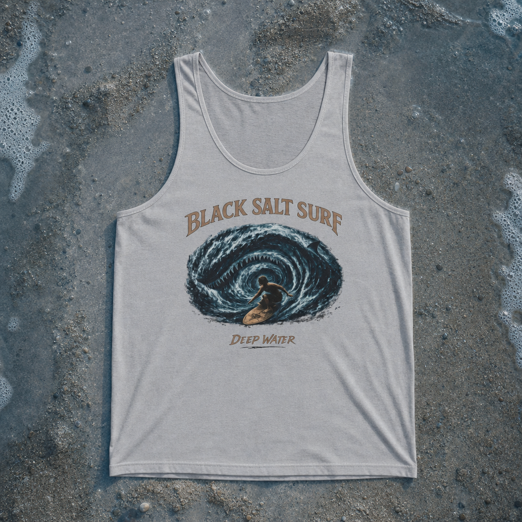 Deep Water Jersey Tank – Black Salt Surf