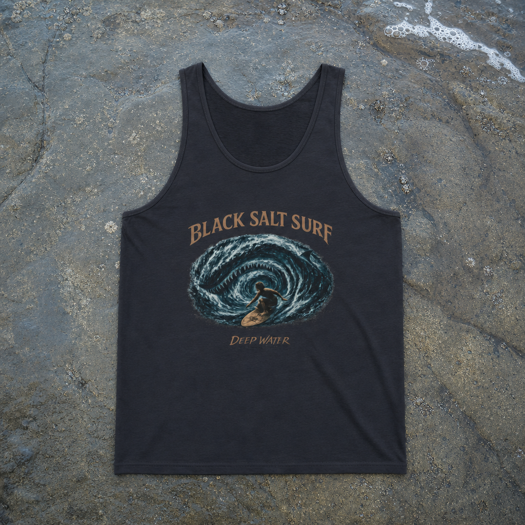 Deep Water Jersey Tank – Black Salt Surf