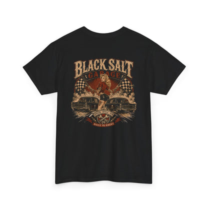 Black Salt Garage Built to Haunt Tee