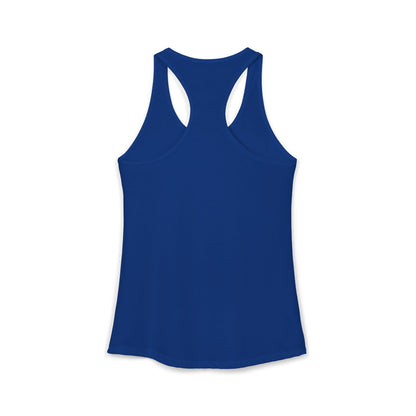 Dead, White & Blue Tiki Racerback Tank – Black Salt Tiki