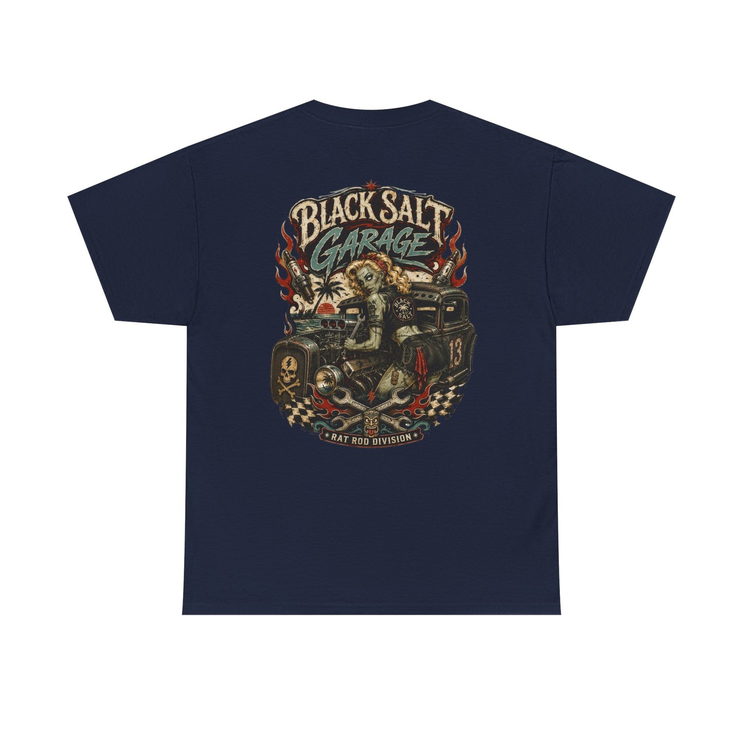 Black Salt Garage Rat Rod Division Tee