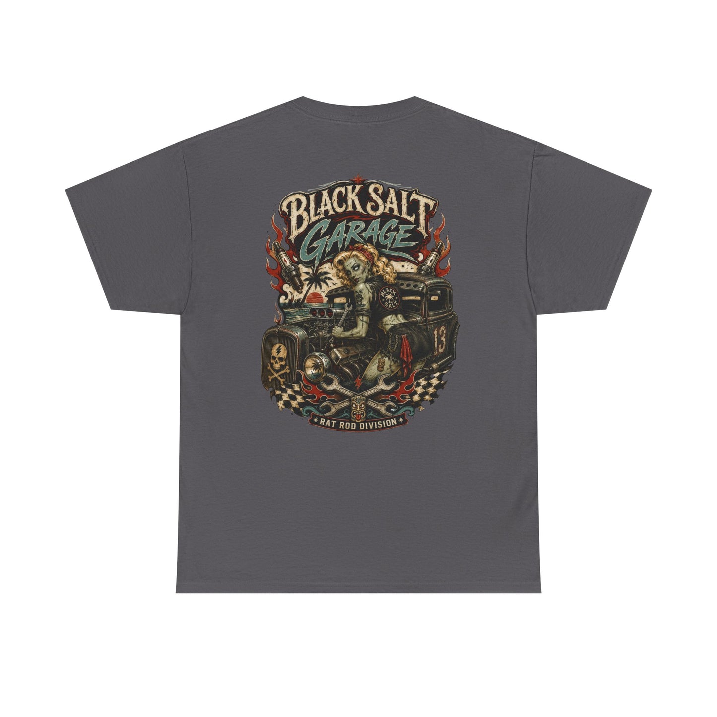 Black Salt Garage Rat Rod Division Tee