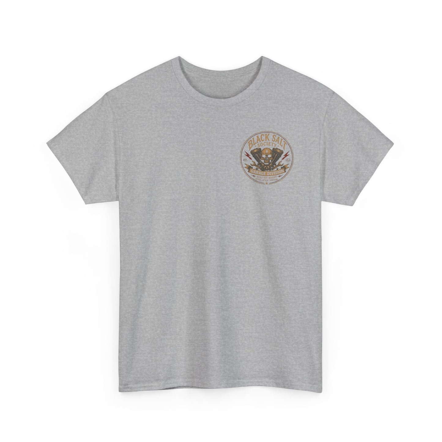 Dead Wrench Run Black Salt Garage Shirt