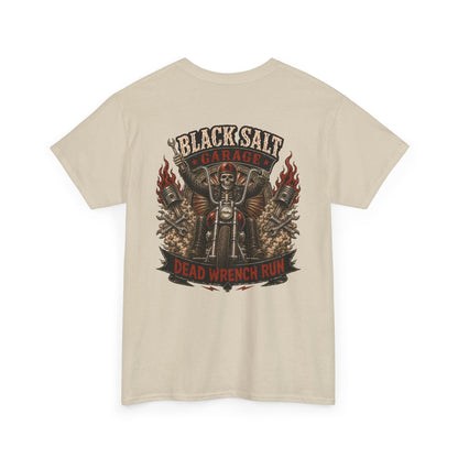 Dead Wrench Run Black Salt Garage Shirt