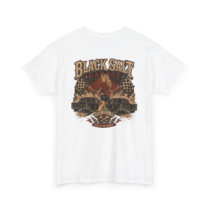 Black Salt Garage Built to Haunt Tee