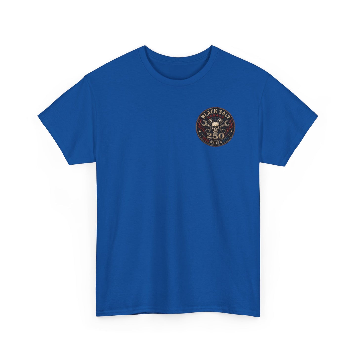 Dead, White & Blue Garage Pinup T-Shirt – Black Salt Garage
