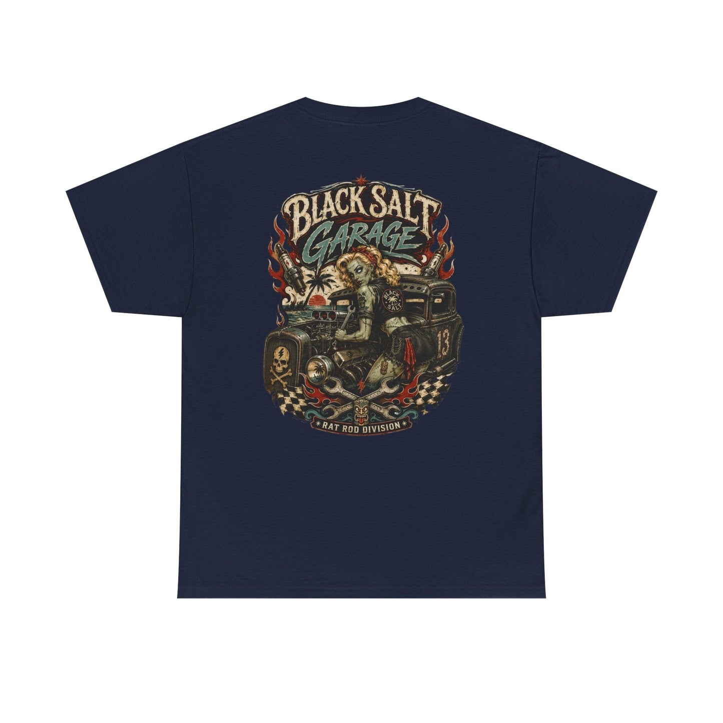 Black Salt Garage Rat Rod Division Tee
