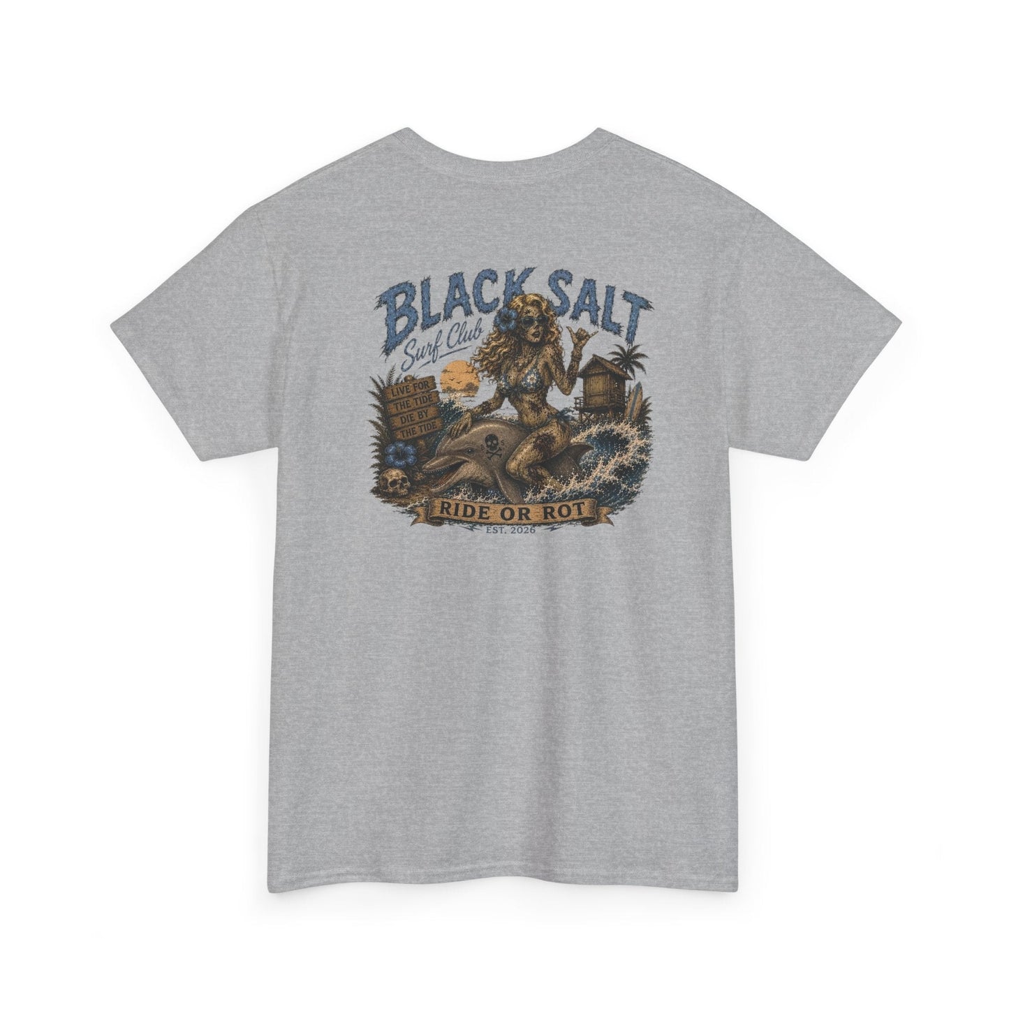 Black Salt Surf Ride or Rot Tee