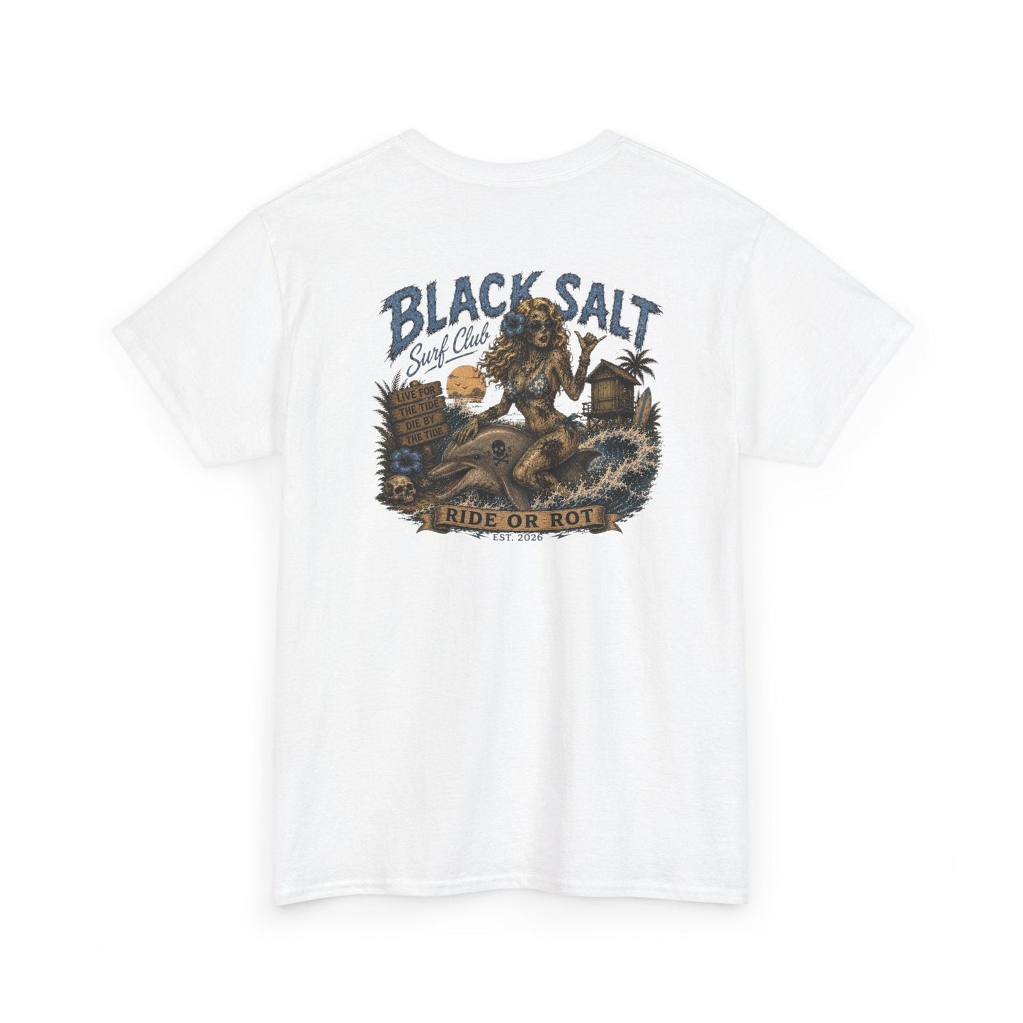 Black Salt Surf Ride or Rot Tee