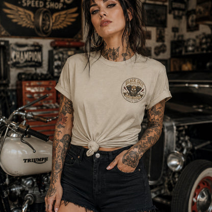 Dead Wrench Run Black Salt Garage Shirt