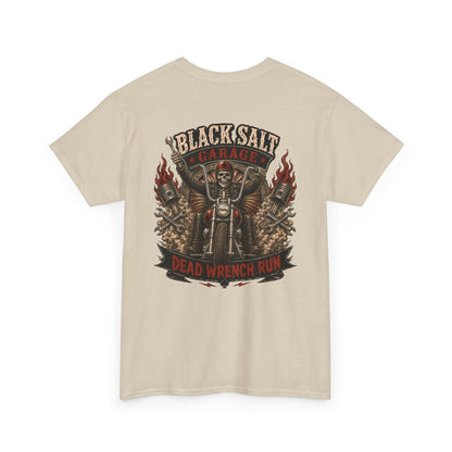 Dead Wrench Run Black Salt Garage Shirt