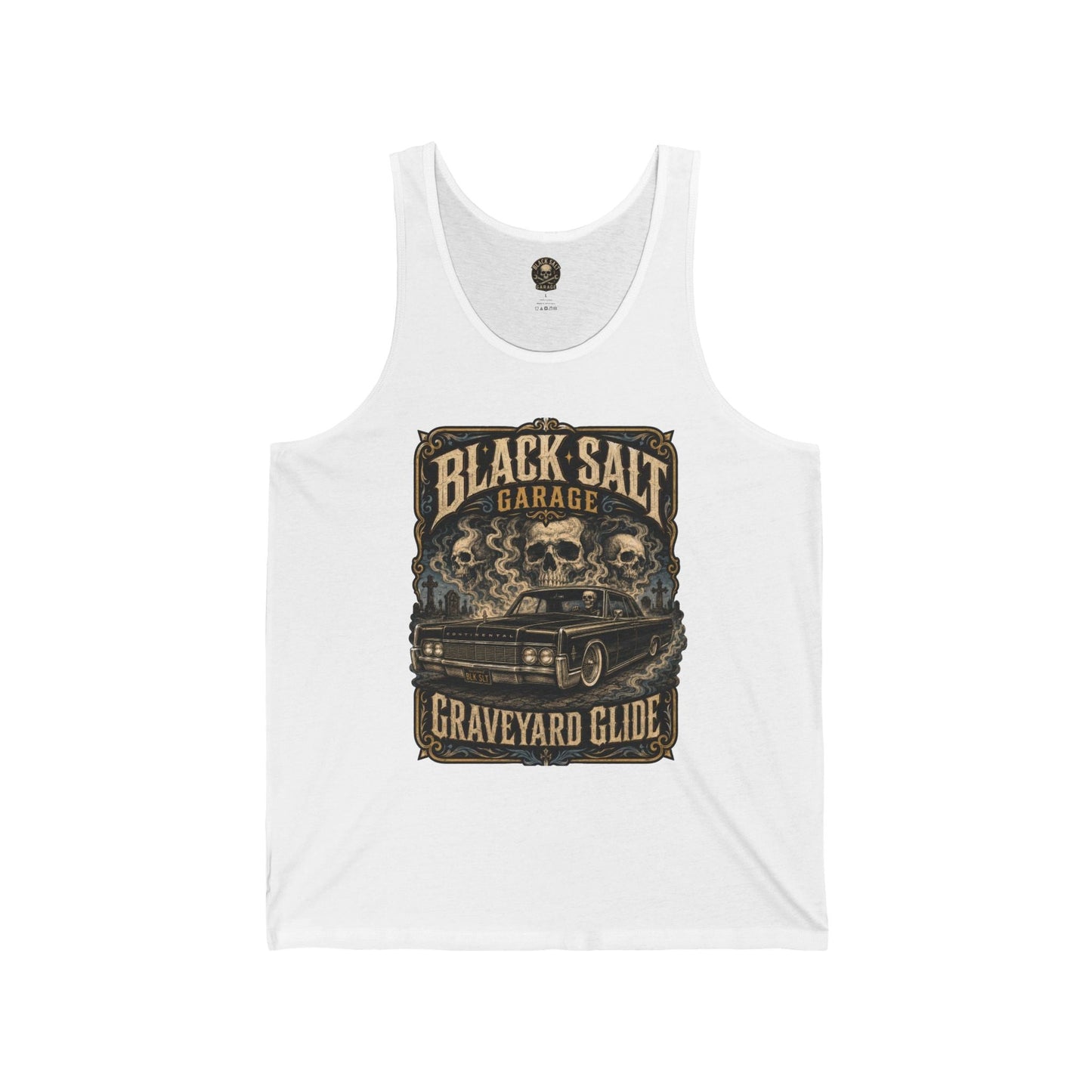 Graveyard Glide Jersey Tank – Black Salt Garage