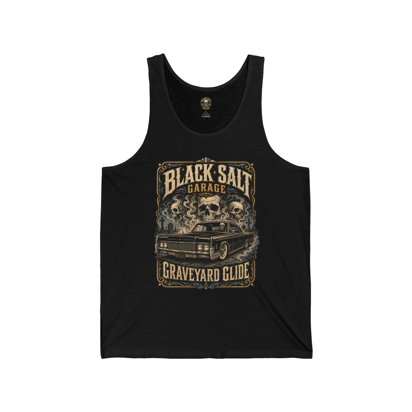 Graveyard Glide Jersey Tank – Black Salt Garage