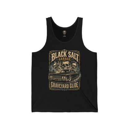 Graveyard Glide Jersey Tank – Black Salt Garage
