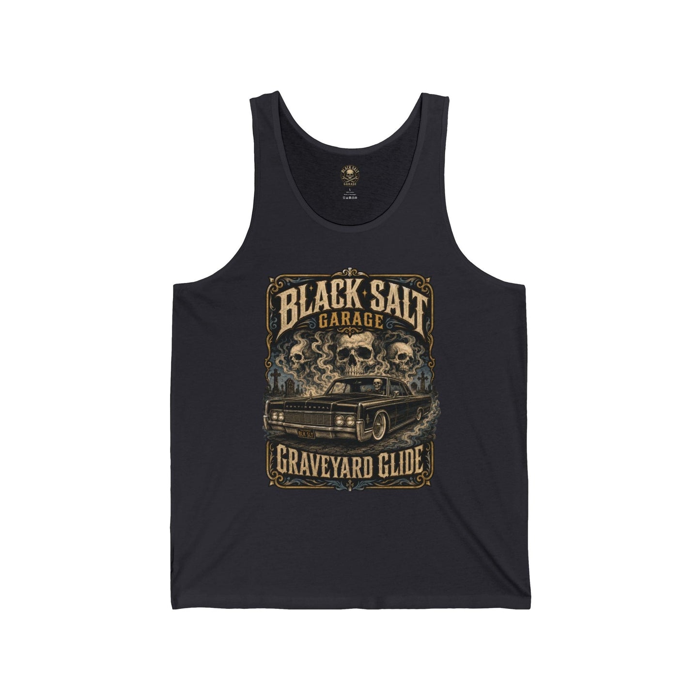 Graveyard Glide Jersey Tank – Black Salt Garage