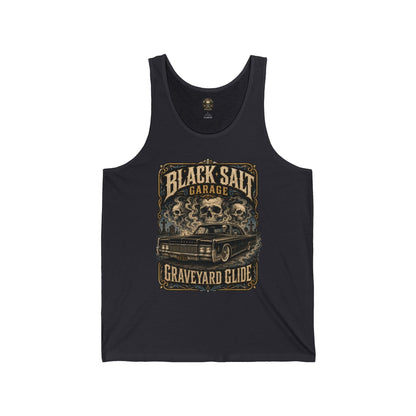 Graveyard Glide Jersey Tank – Black Salt Garage