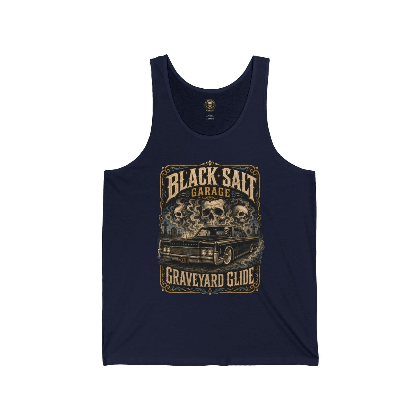 Graveyard Glide Jersey Tank – Black Salt Garage