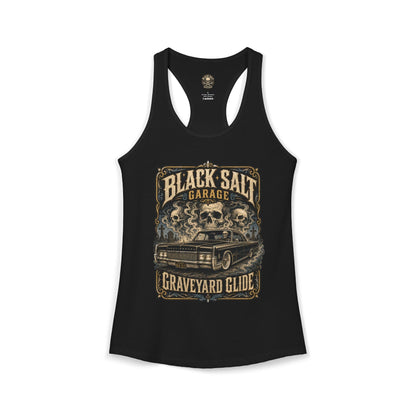 Graveyard Glide Racerback - Black Salt Garage
