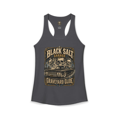 Graveyard Glide Racerback - Black Salt Garage