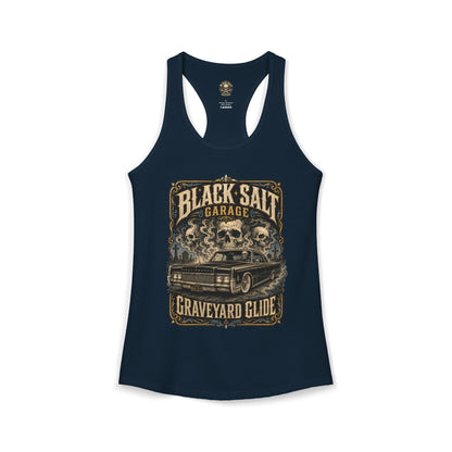 Graveyard Glide Racerback - Black Salt Garage
