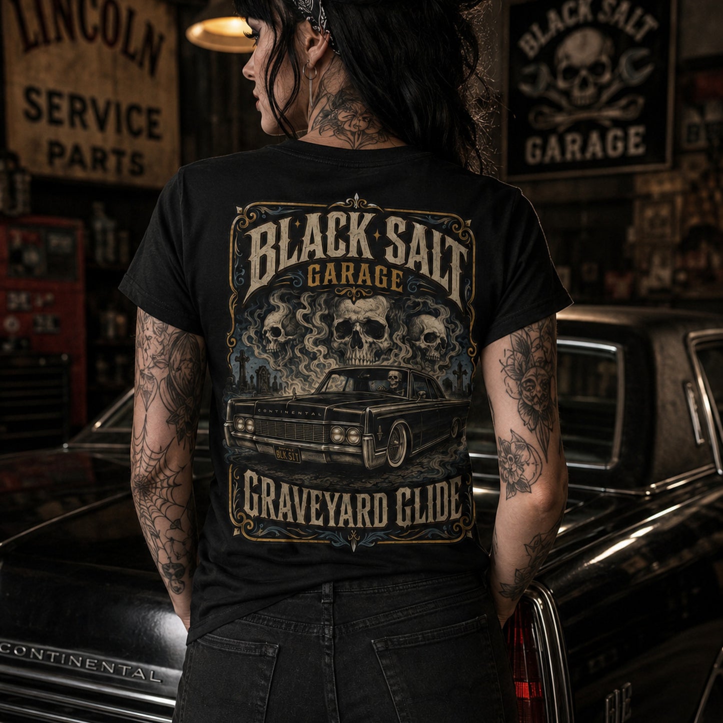 Graveyard Glide Tee – Black Salt Garage