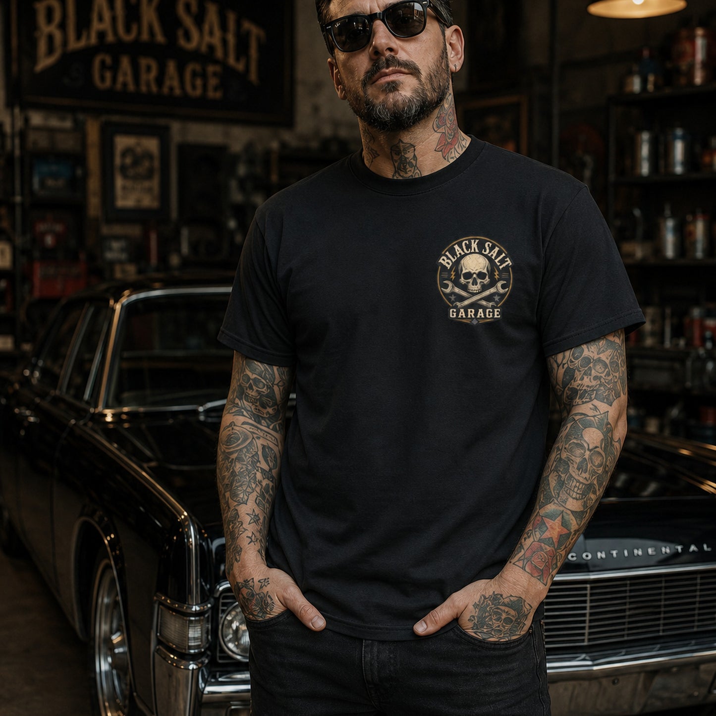 Graveyard Glide Tee – Black Salt Garage