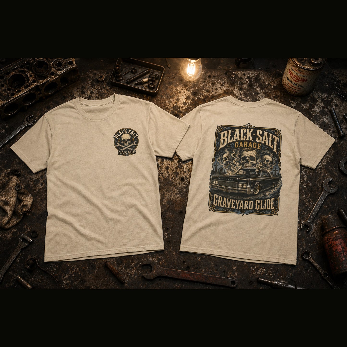 Graveyard Glide Tee – Black Salt Garage
