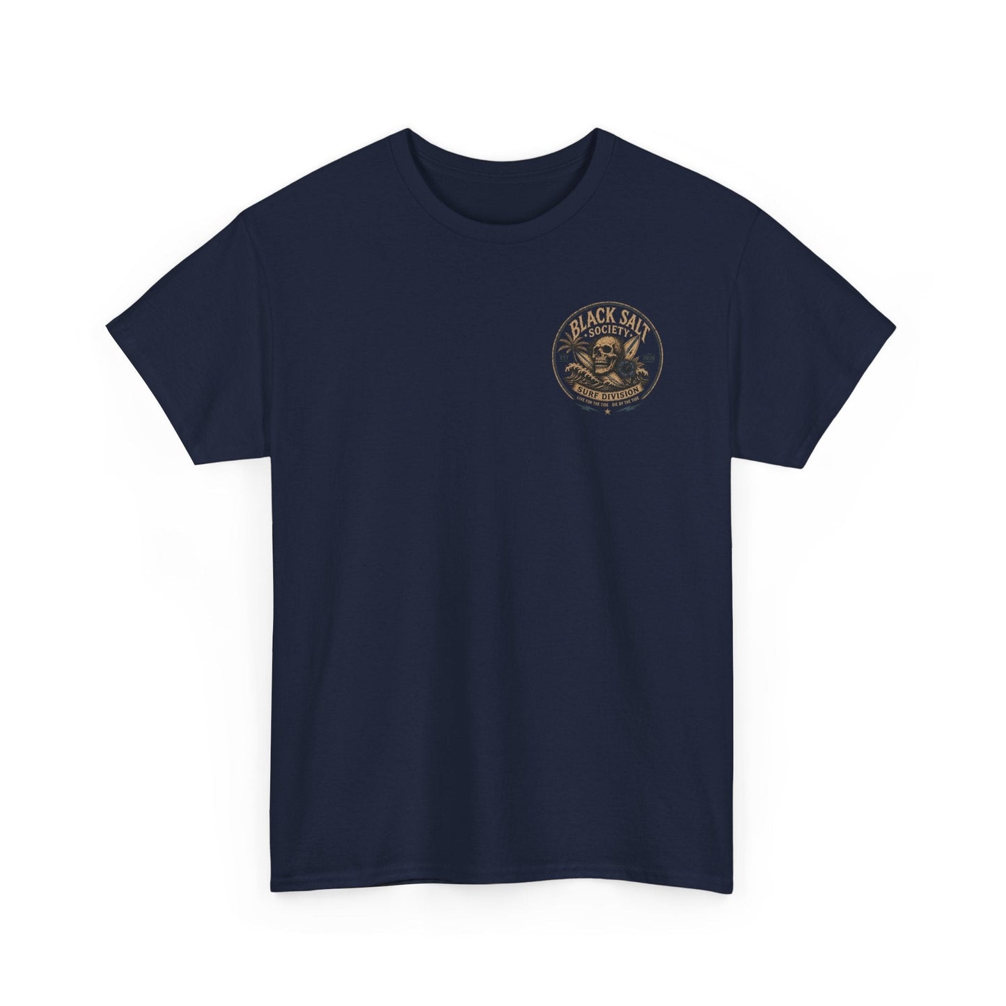 Reef Ripper Tee – Black Salt Surf Graphic T-Shirt