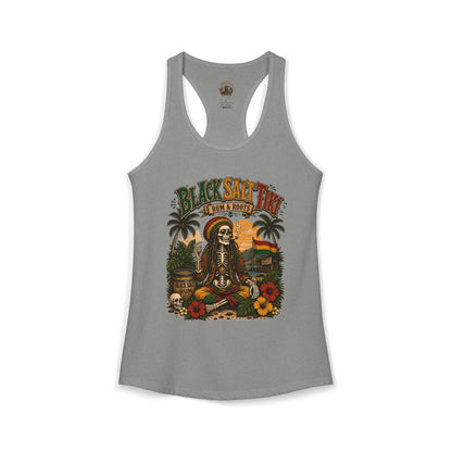 Rum & Roots Racerback Tank – Black Salt Tiki