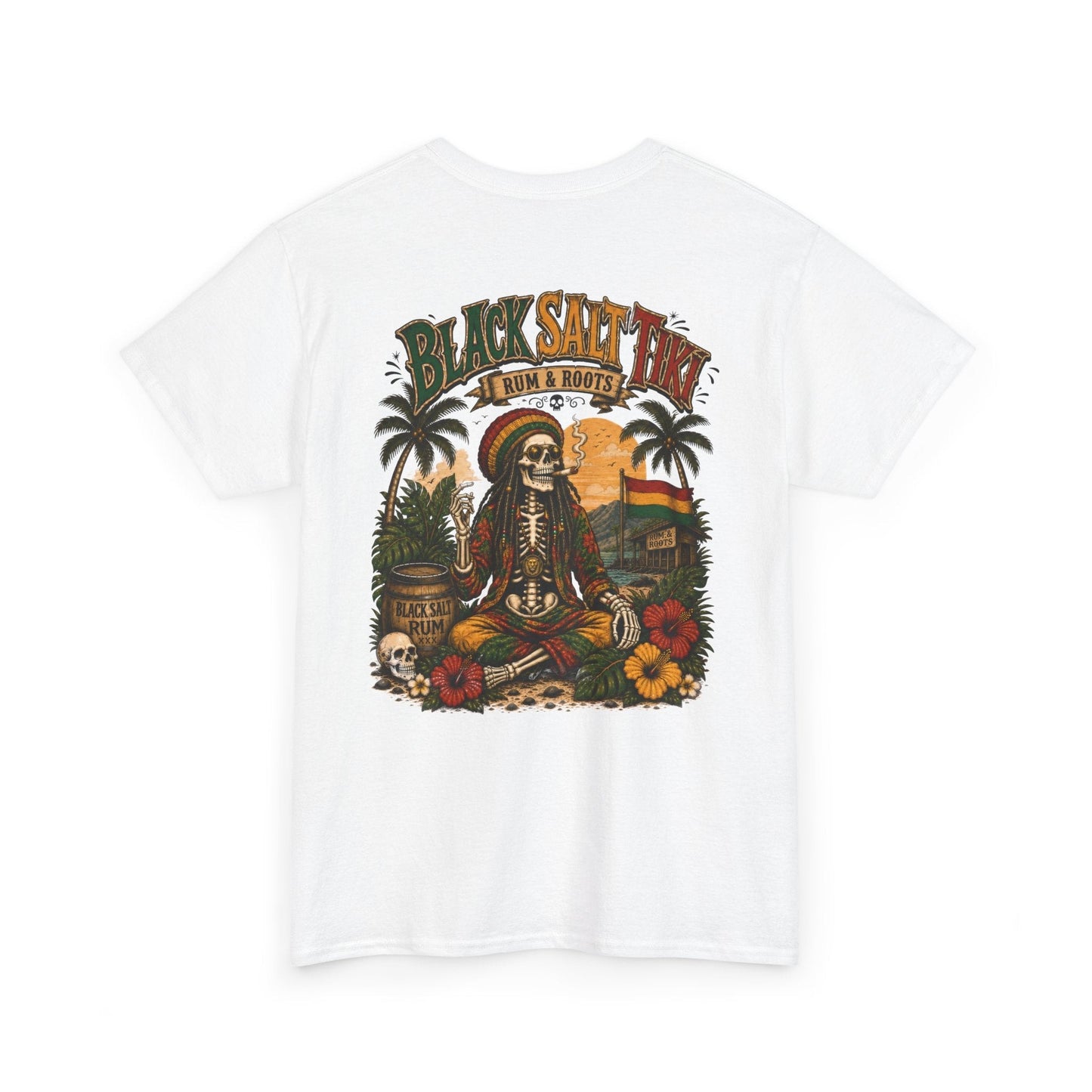 Rum & Roots T-Shirt – Black Salt Tiki